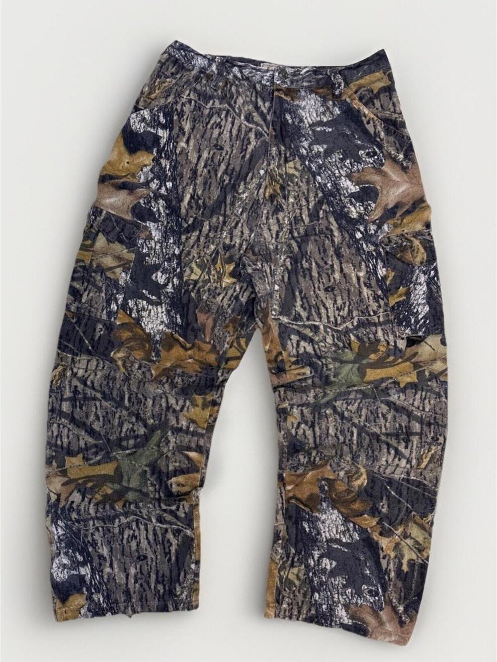 Vintage Mossy Oak Limbhanger Camo Cargo Hunting Pants Medium